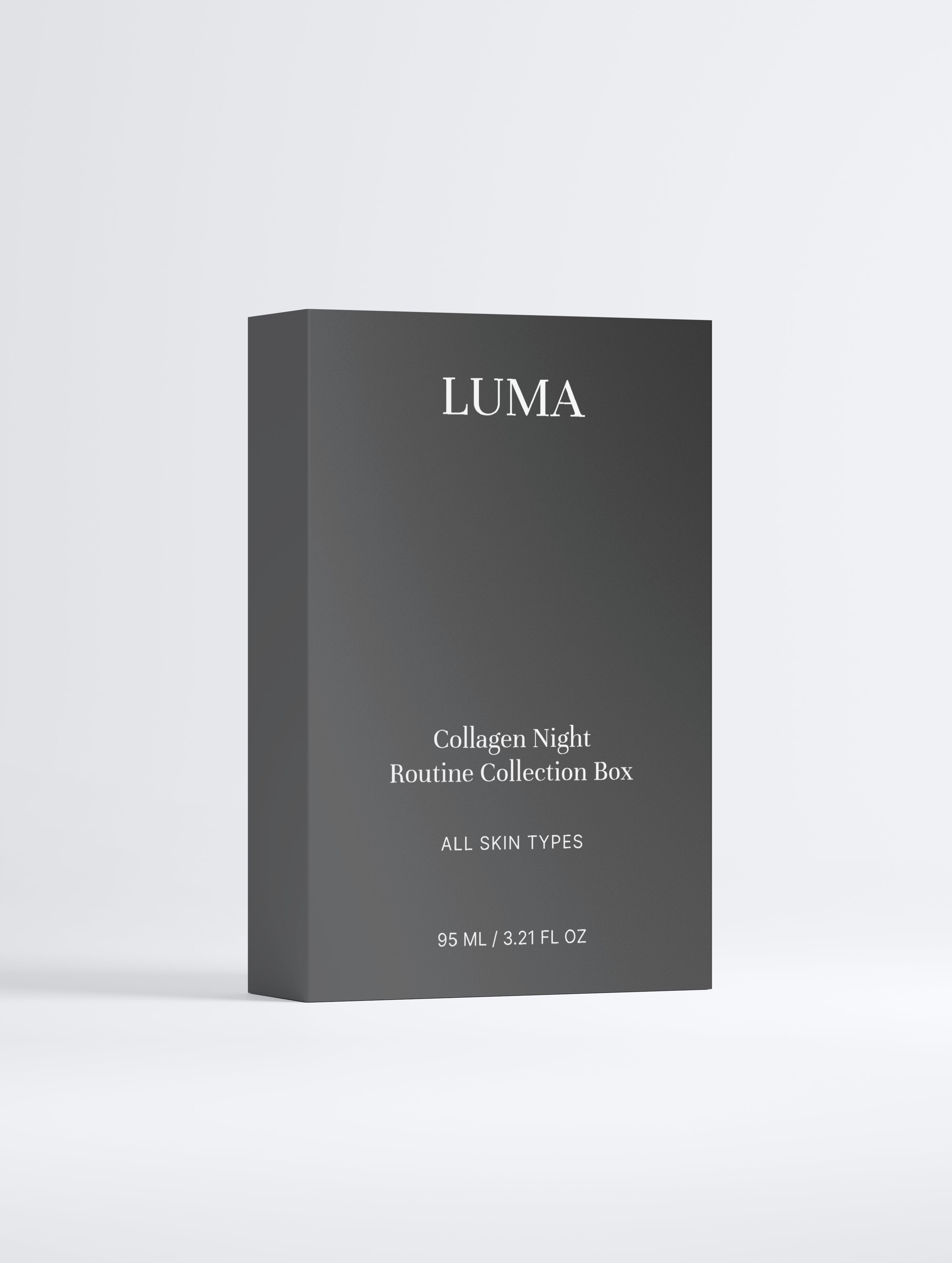 LUMA Collagen Night Routine Collection Box